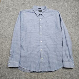 Hawker Rye‎ Blue Button Down Shirt Size Large Blue
